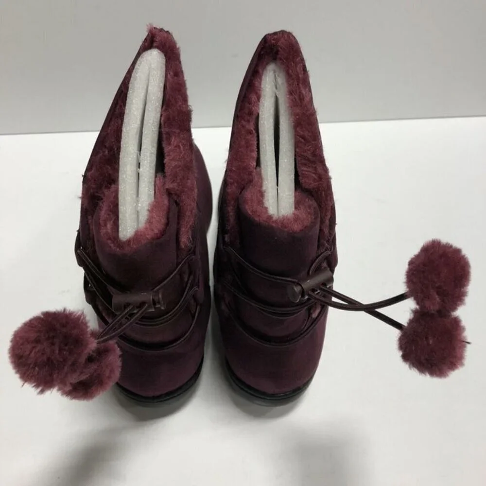 Soft Style Jazzy Womens Boot Bordeaux Size 8M